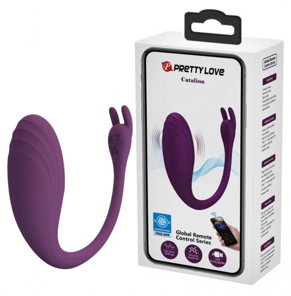 Pretty Love - Catalina Invisible Wearable Vibrators (Smart APP Model - Chargeable) Pretty Love - Catalina Invisible Wearable Vibrators (Smart APP Model - Chargeable)